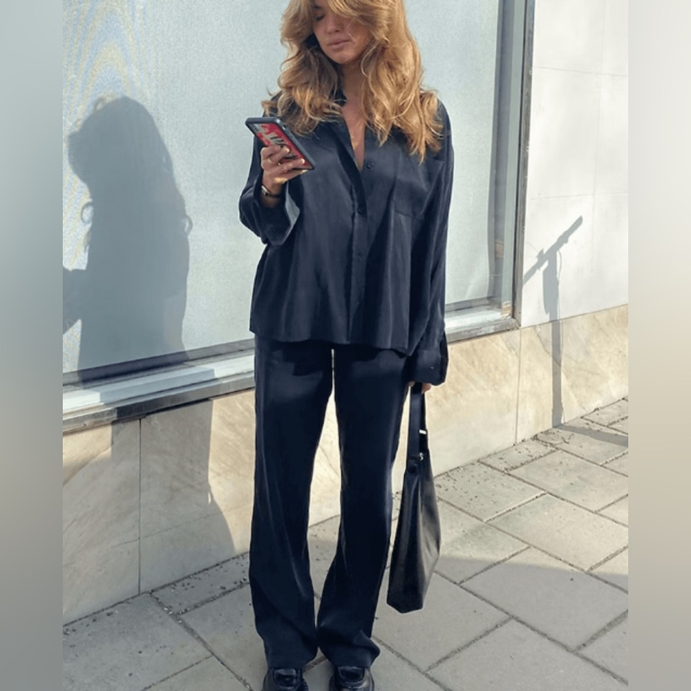 Djerf Avenue On The Go Pants | Ash | FINAL SALE